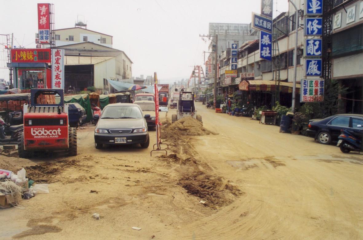 圖十、南投縣南投市軍功里中興路392巷噴砂情形。(根據鄭世楠等, 2012)