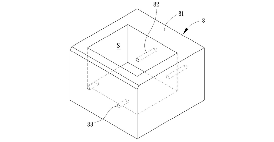 一種習知護坡箱構造的立體圖